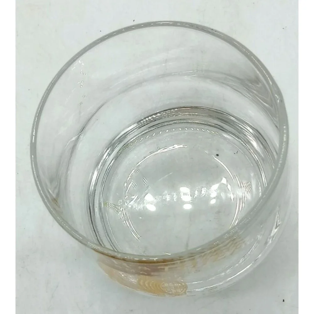 Cooper & Thief Cellarmasters Whiskey Glass Gold Barrel Rocks Glass Bourbon